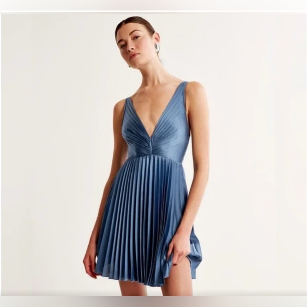 Abercrombie Giselle Pleated Dress